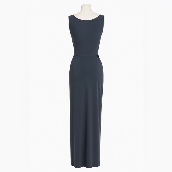 Culte Femme by Hindy Weber-Tantoco Charcoal Gray Sleeveless Maxi with Cutouts - Picture 2 of 7